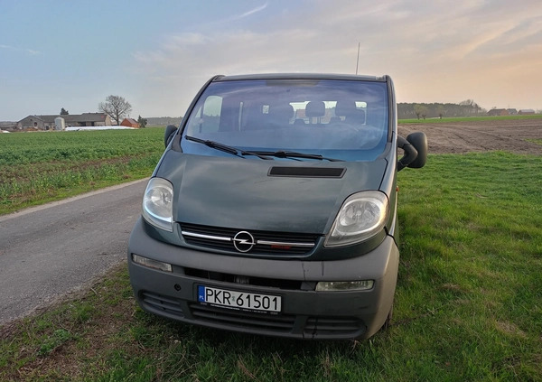 Opel Vivaro cena 16000 przebieg: 200000, rok produkcji 2003 z Krotoszyn małe 106